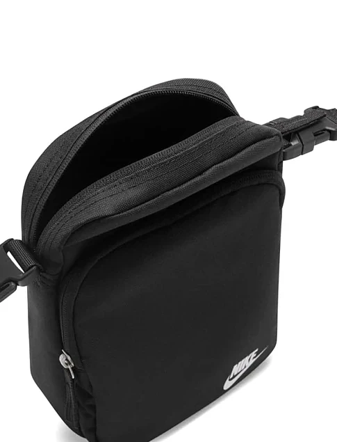 Сумка кросс-боди Nike текстильная черная - фото 5 - Miraton