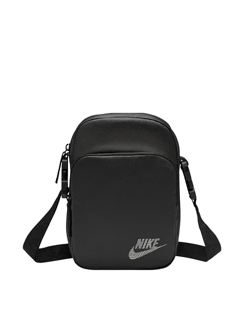 Сумка мессенджер текстильная черная - фото 1 - Miraton