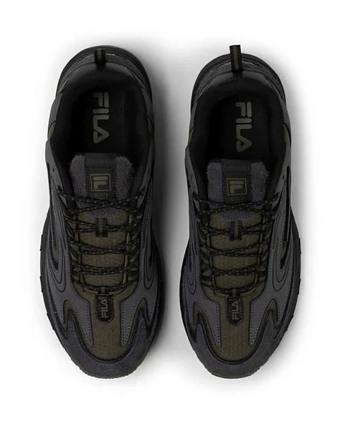 Мужские кроссовки FILA ACTIX S кожаные черные - фото 3 - Miraton