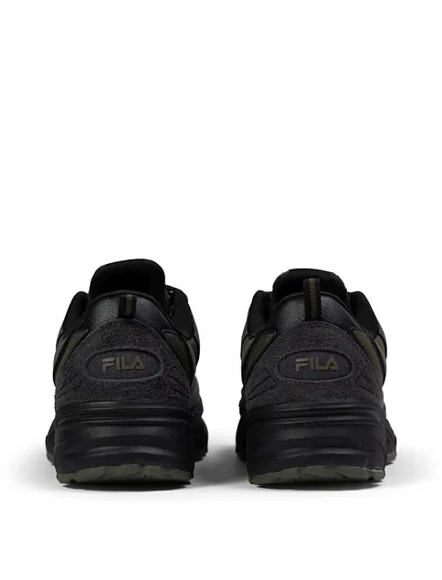 Мужские кроссовки FILA ACTIX S кожаные черные - фото 4 - Miraton