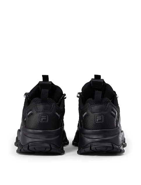 Жіночі кросівки FILA шкіряні чорні - фото 4 - Miraton