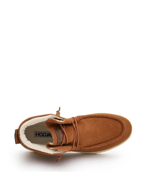 Мужские ботинки Hodaki замшевые рыжие - фото 5 - Miraton