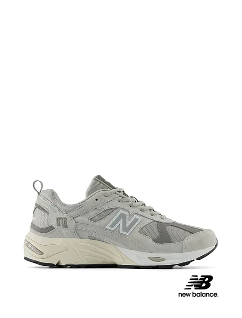Кроссовки New Balance 878 кожаные серые - фото 1 - Miraton