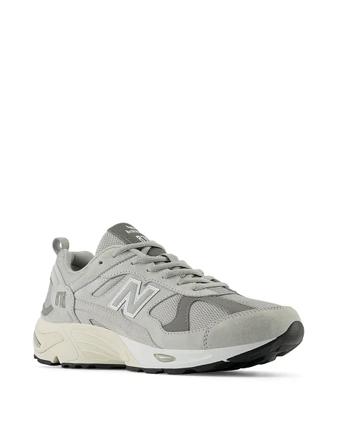 Кроссовки New Balance 878 кожаные серые - фото 3 - Miraton