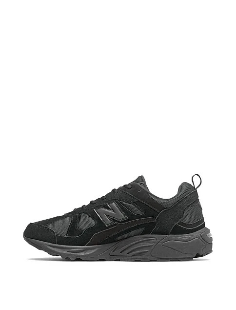Кроссовки New Balance 878 кожаные черные - фото 2 - Miraton