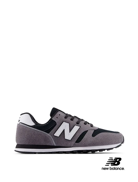 Чоловічі кросівки New Balance 373 замшеві сірі - фото 1 - Miraton