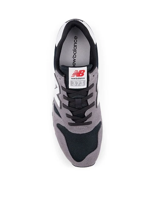 Чоловічі кросівки New Balance 373 замшеві сірі - фото 3 - Miraton
