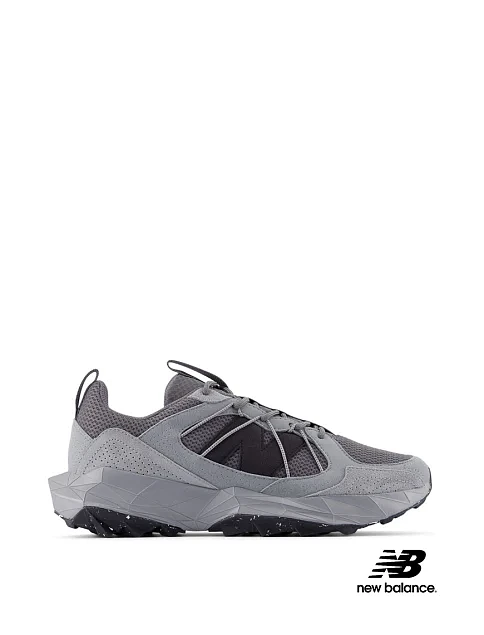 Мужские кроссовки New Balance Tektrel замшевые серые - фото 1 - Miraton