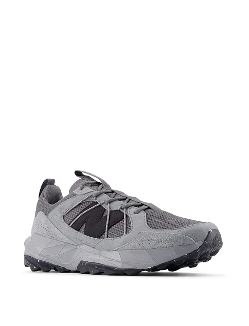 Мужские кроссовки New Balance Tektrel замшевые серые - фото 3 - Miraton