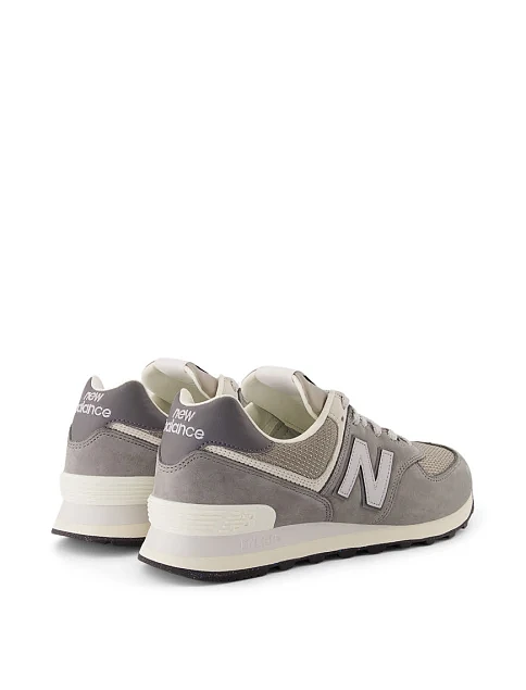 Кроссовки New Balance 574 из нубука серые - фото 5 - Miraton