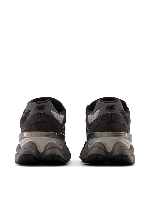 Кроссовки New Balance 9060 замшевые черные - фото 6 - Miraton