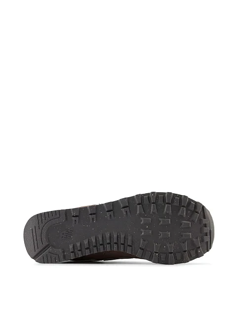 Женские кроссовки New Balance 574 замшевые бежево-коричневые - фото 7 - Miraton