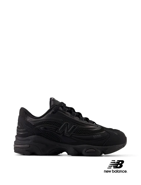 Женские кроссовки New Balance 1000 из экокожи черные - фото 1 - Miraton