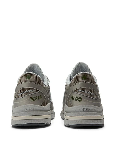 Женские кроссовки New Balance 1000 из экокожи золотого цвета - фото 5 - Miraton