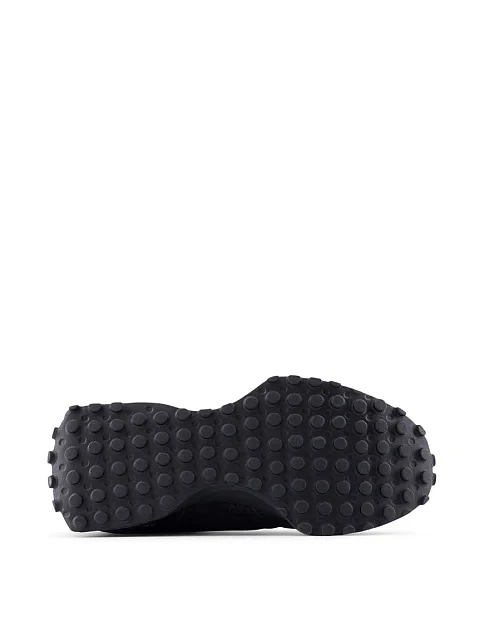 Мужские кроссовки New Balance 327 из экокожи черные - фото 4 - Miraton