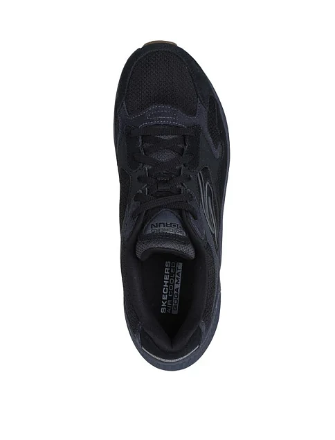 Мужские кроссовки Skechers замшевые черные - фото 4 - Miraton