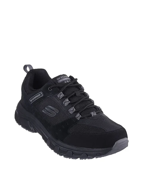 Мужские кроссовки Skechers замшевые черные - фото 3 - Miraton