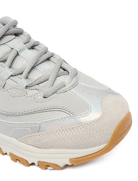 Жіночі кросівки Skechers з екошкіри сірі - фото 6 - Miraton