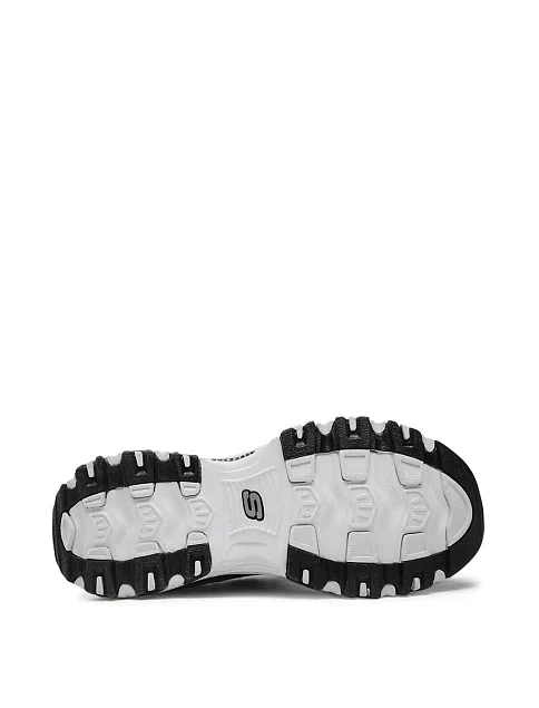 Жіночі кросівки Skechers з екошкіри чорні - фото 7 - Miraton