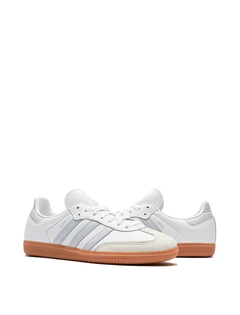 Жіночі кеди Adidas Samba OG шкіряні білі - фото 4 - Miraton
