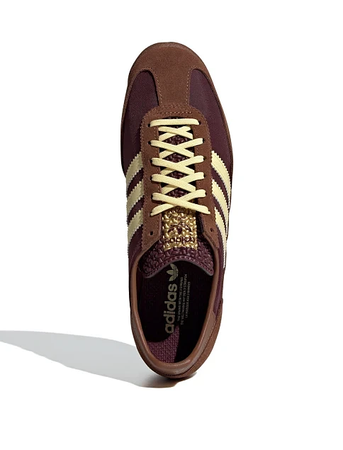 Жіночі кросівки Adidas SL72 OG шкіряні коричневі - фото 5 - Miraton