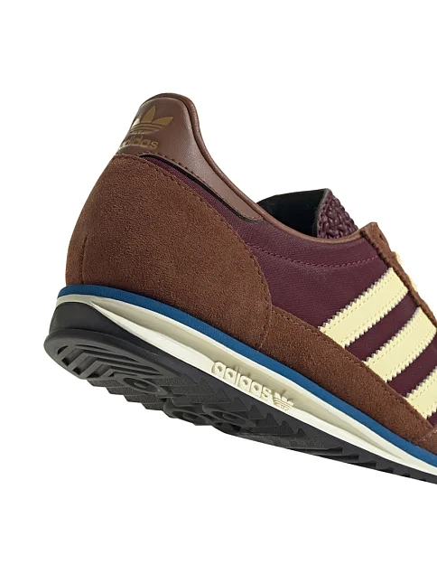 Жіночі кросівки Adidas SL72 OG шкіряні коричневі - фото 7 - Miraton