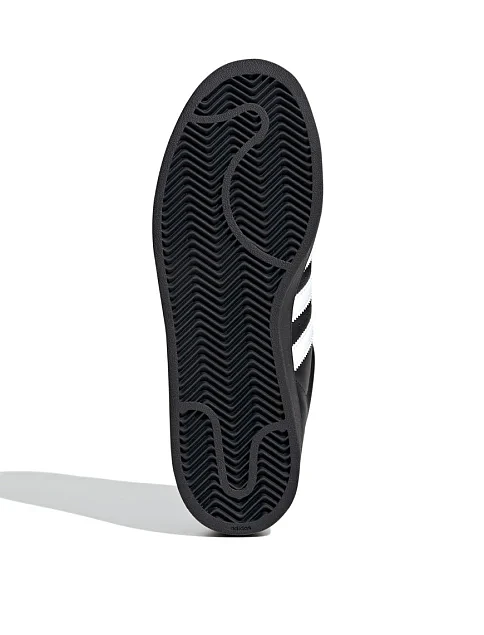 Чоловічі кеди Adidas Superstar II шкіряні чорні - фото 6 - Miraton