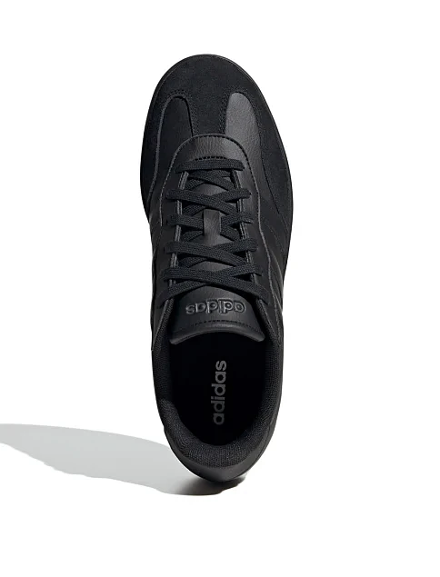 Мужские кеды Adidas Barreda кожаные черные - фото 5 - Miraton