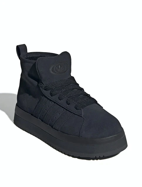 Жіночі черевики Adidas Campus 00s WTR MD шкіряні чорні - фото 3 - Miraton