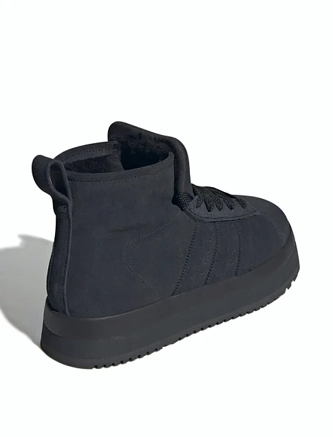 Жіночі черевики Adidas Campus 00s WTR MD шкіряні чорні - фото 4 - Miraton