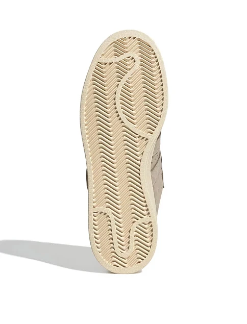 Женские кеды Adidas Campus замшевые бежевые - фото 6 - Miraton