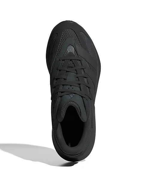 Чоловічі кросівки Adidas Lightblaze з екошкіри чорні - фото 5 - Miraton