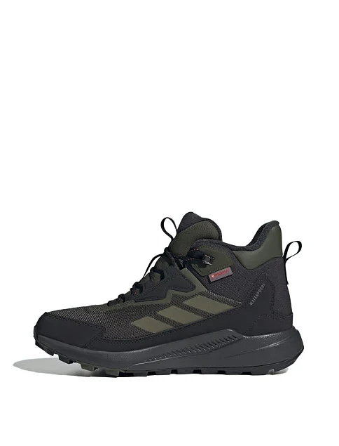 Чоловічі черевики Adidas Terrex Anylander CLIMAWARM з екошкіри чорні - фото 2 - Miraton