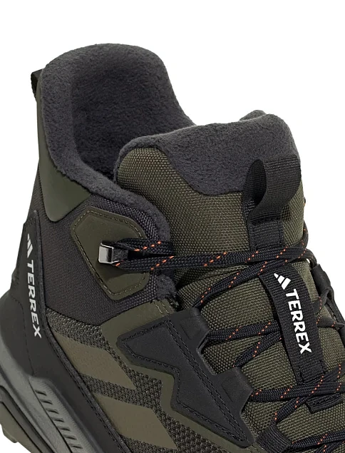 Чоловічі черевики Adidas Terrex Anylander CLIMAWARM з екошкіри чорні - фото 8 - Miraton