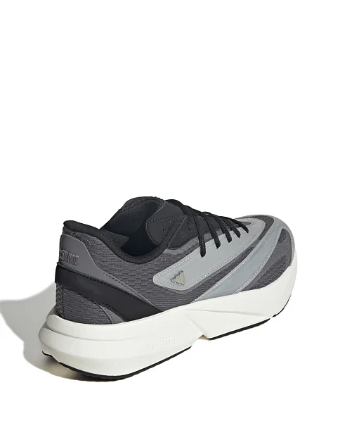 Мужские кроссовки Adidas Lightblaze из экокожи серые - фото 4 - Miraton