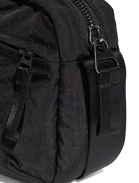 Сумка месенджер Adidas текстильна чорна - фото 5 - Miraton