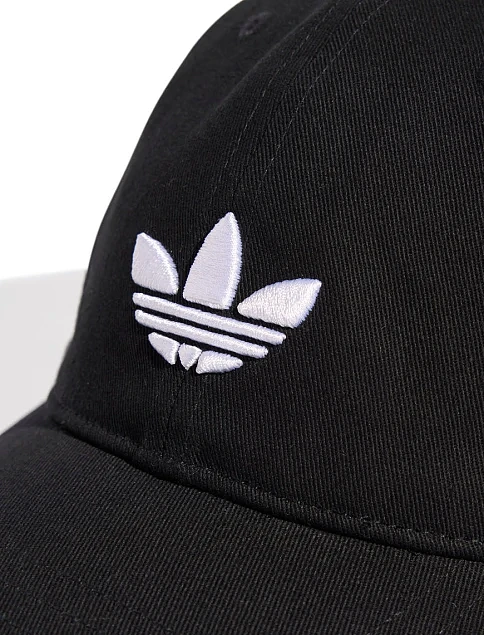 Кепка Adidas текстильная черная - фото 3 - Miraton