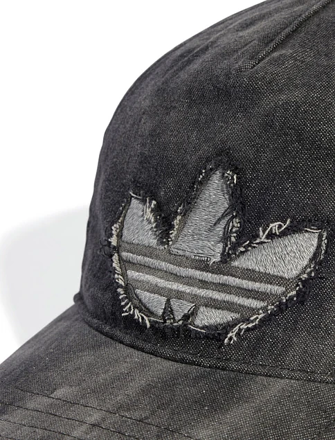 Кепка Adidas текстильная серая - фото 3 - Miraton