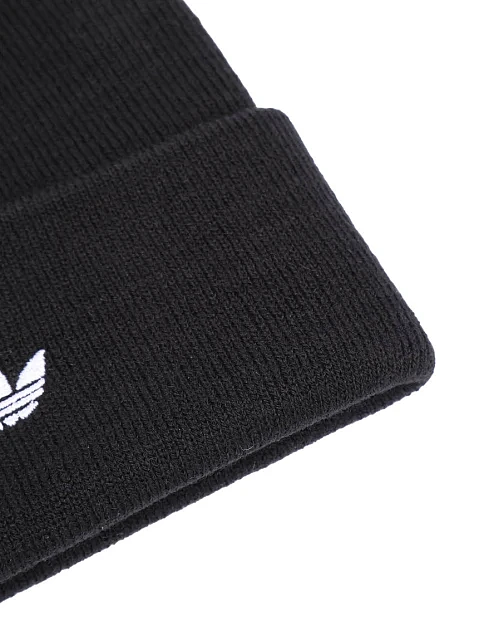 Шапка Adidas текстильная черная - фото 3 - Miraton