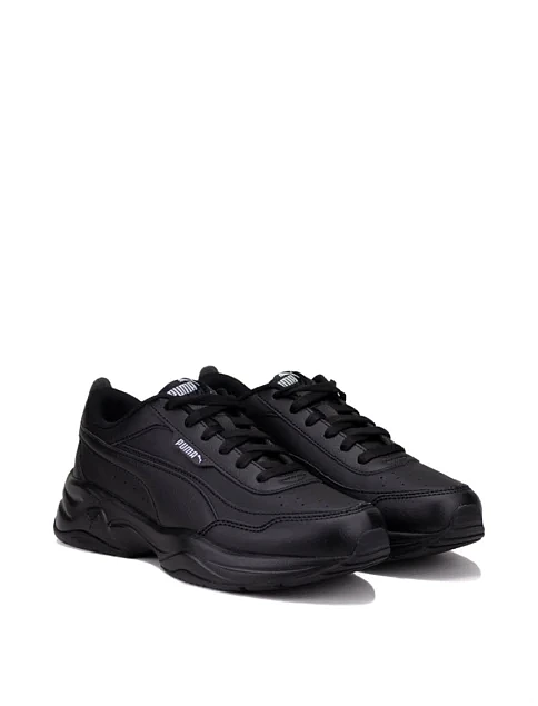 Жіночі кросівки PUMA Cilia Mode з екошкіри чорні - фото 4 - Miraton