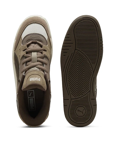 Чоловічі кеди PUMA 180 текстильні бежеві - фото 4 - Miraton