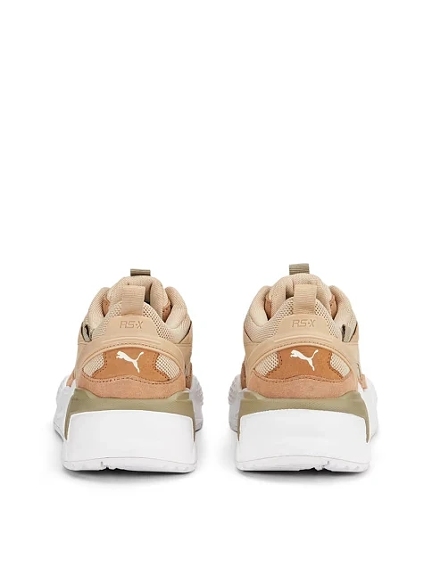 Женские кроссовки PUMA RS-X Efekt PRM текстильные бежевые - фото 4 - Miraton
