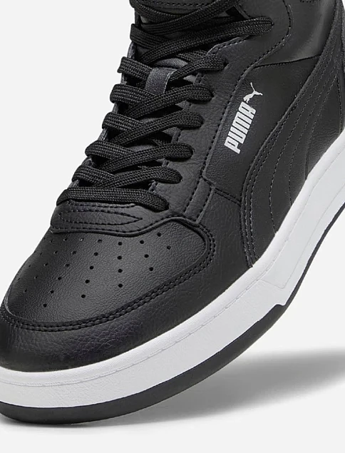 Ботинки PUMA Caven 2.0 Mid из экокожи черные - фото 4 - Miraton