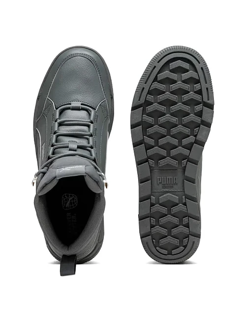 Мужские ботинки PUMA Tarrenz SB III из экокожи серые - фото 5 - Miraton