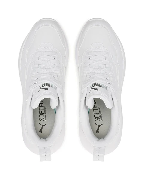 Женские кроссовки PUMA Cilia Wedge из экокожи белые - фото 5 - Miraton