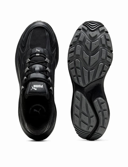 Мужские кроссовки PUMA Hypnotic LS Abrupt из экокожи черные - фото 4 - Miraton