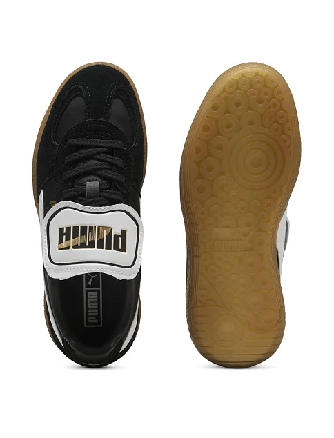 Жіночі кеди PUMA Palermo Moda Tongue Wns текстильні чорні - фото 4 - Miraton