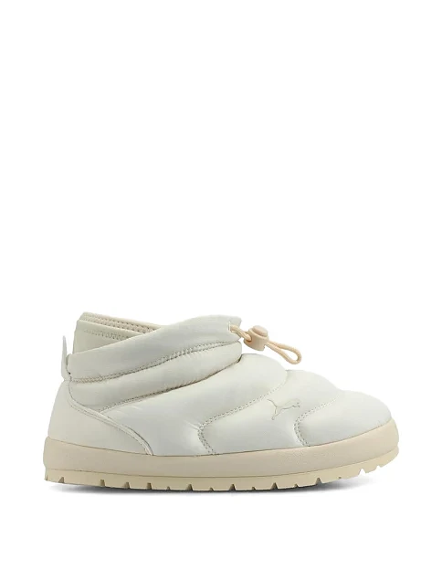 Женские дутики PUMA Tuff Terra Hi текстильные молочного цвета - фото 1 - Miraton
