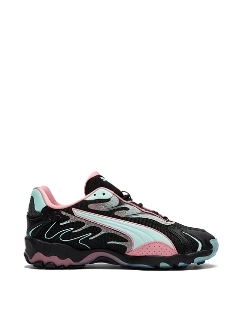 Женские кроссовки PUMA Inhale Speed Style Wns текстильные черные - фото 1 - Miraton