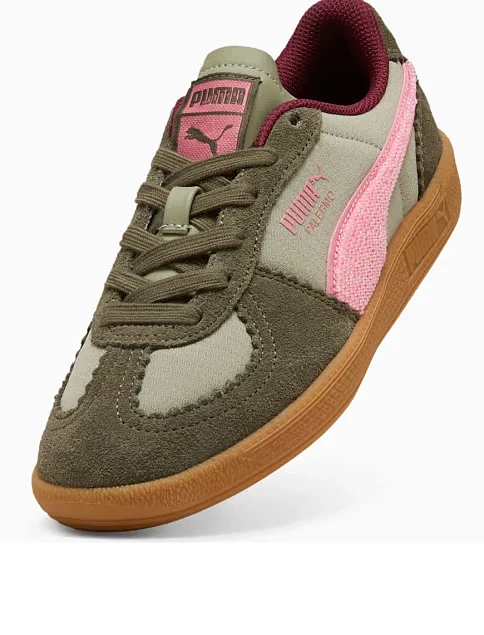 Жіночі кеди PUMA Palermo текстильні зелені - фото 5 - Miraton